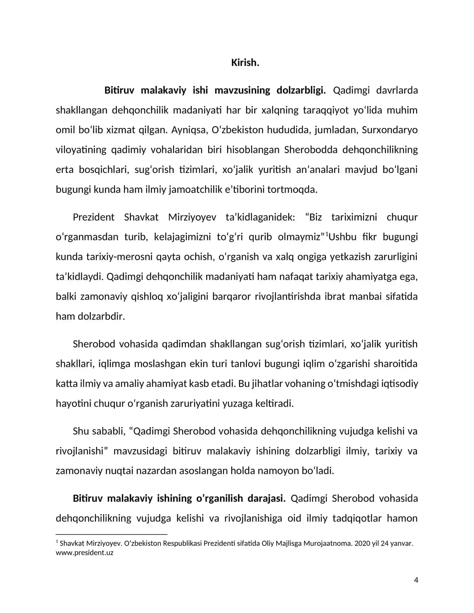 Qadimgi Sherobod Vohasida Dehqonchilikning Vujudga Kelishi va Rivojlanishi 2