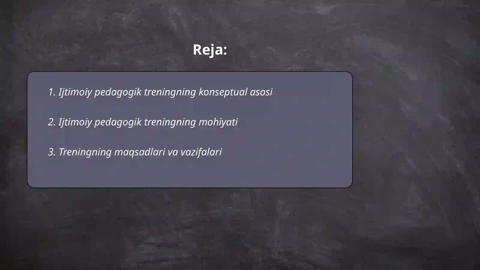 Ijtimoiy pedagogik trening:mazmuni,mohiyati va qo'llash tartibi 2