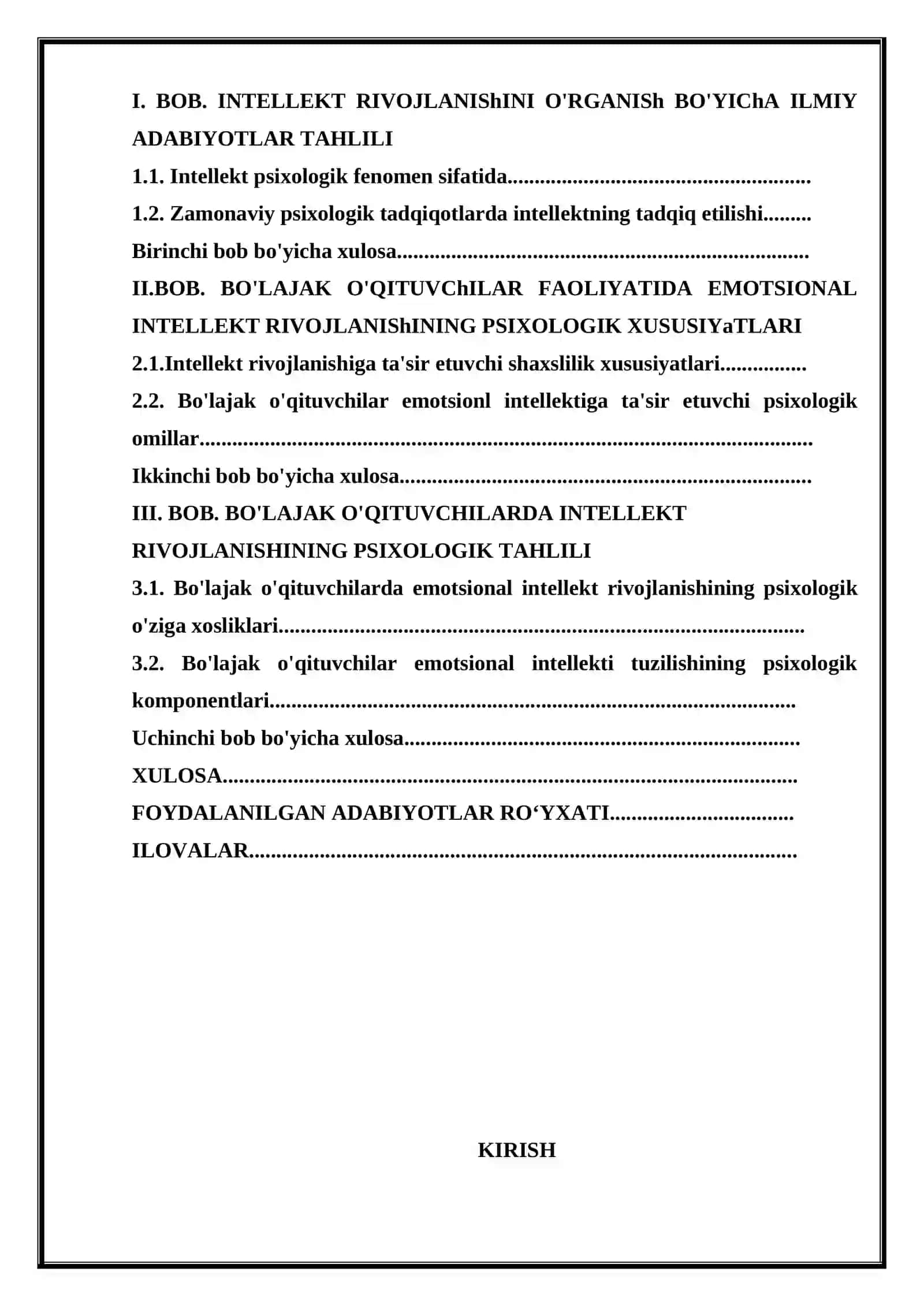 BO’LAJAK O’QITUVCHILARDA INTELEKTNI RIVOJLANTIRISHNING PSIXOLOGIK ASOSLARI 2