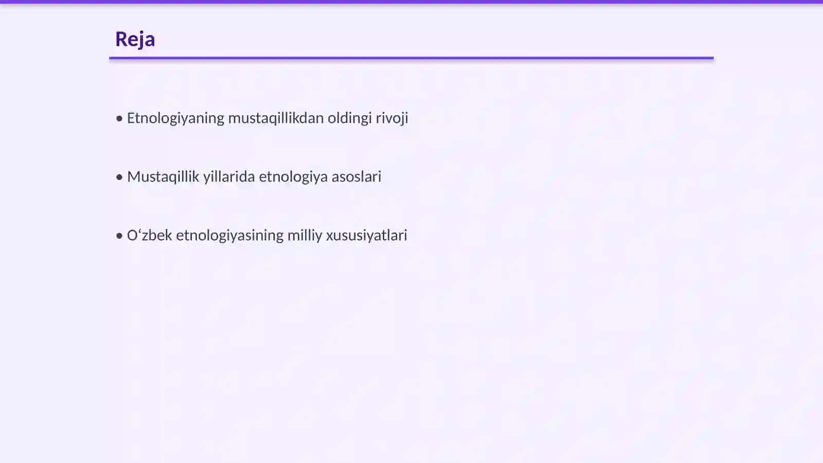 Mustaqillik yillarida Oʻzbekiston etnologiyasining rivojlanishi 2