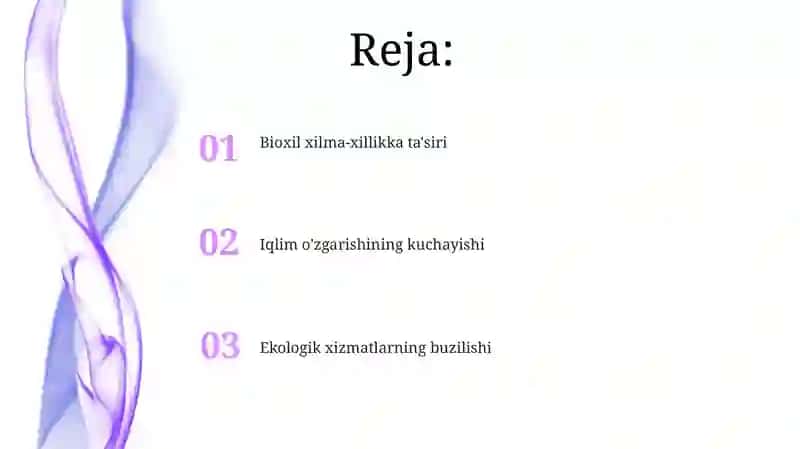 Havo muhitining ifloslanishining ekologik ahamiyati 2