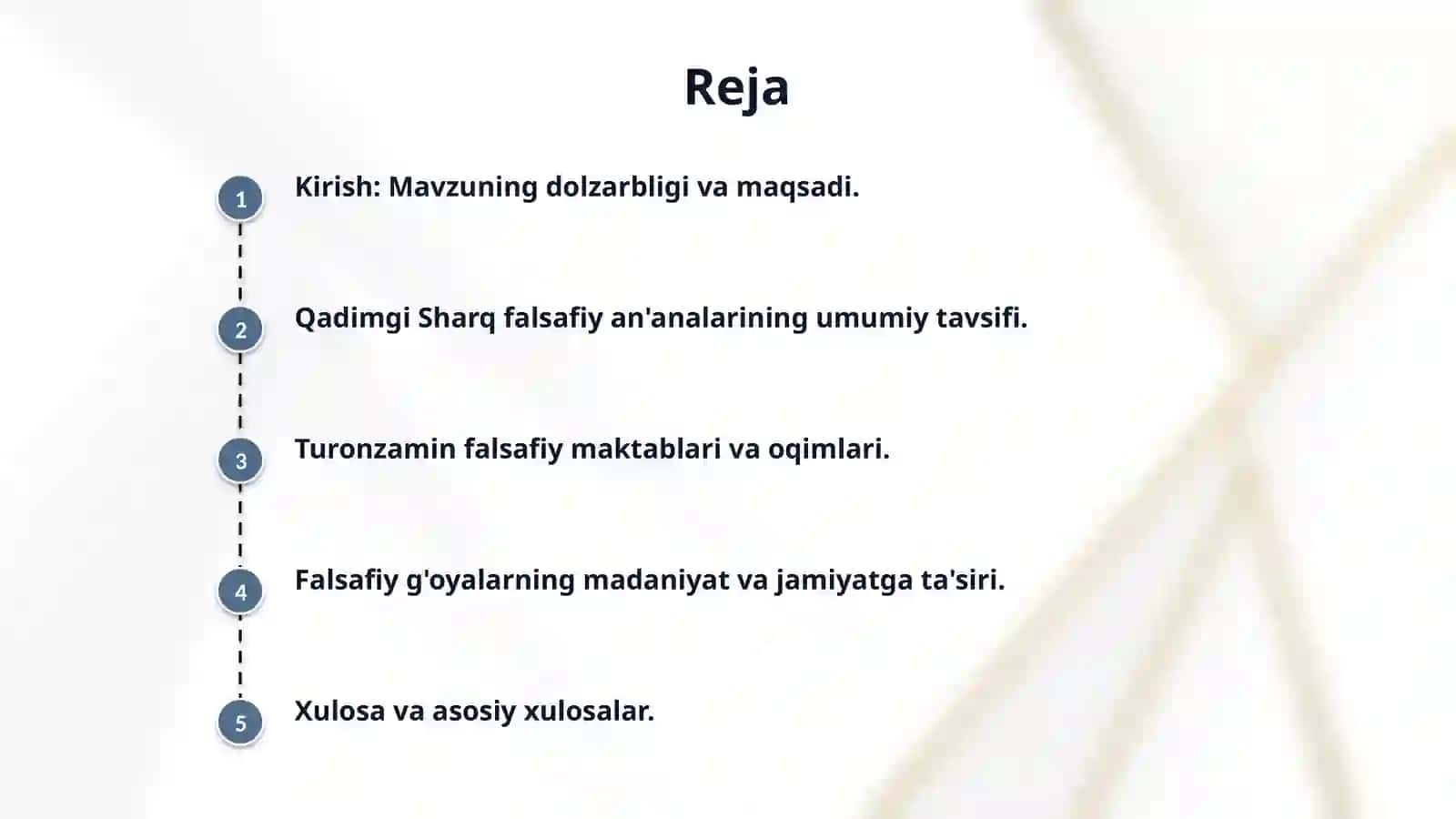 Turonzaminda shakllangan ilk falsafiy g‘oyalar. 2