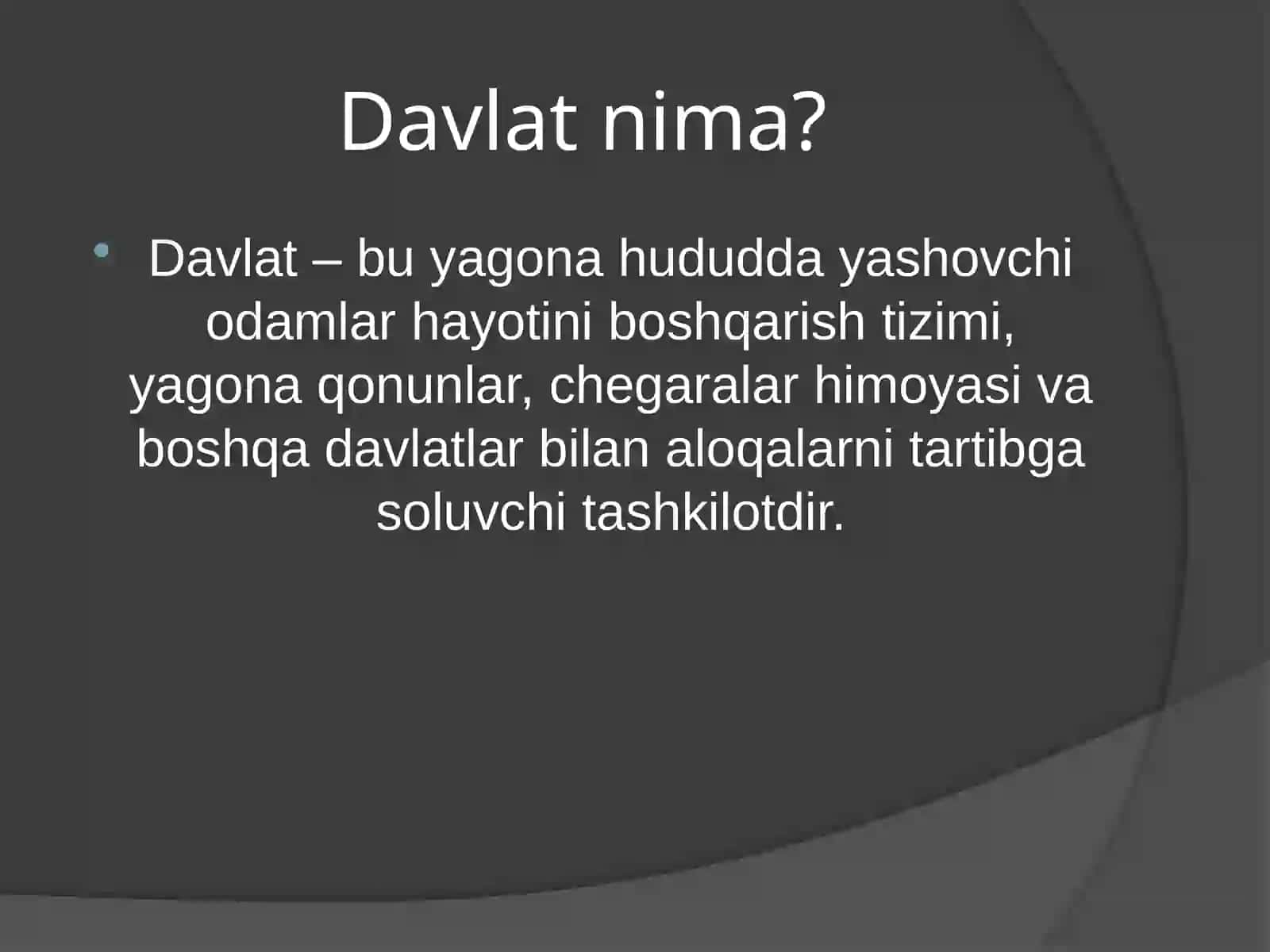 Tarix - Qadimgi Rus davlatining shakllanishi 2