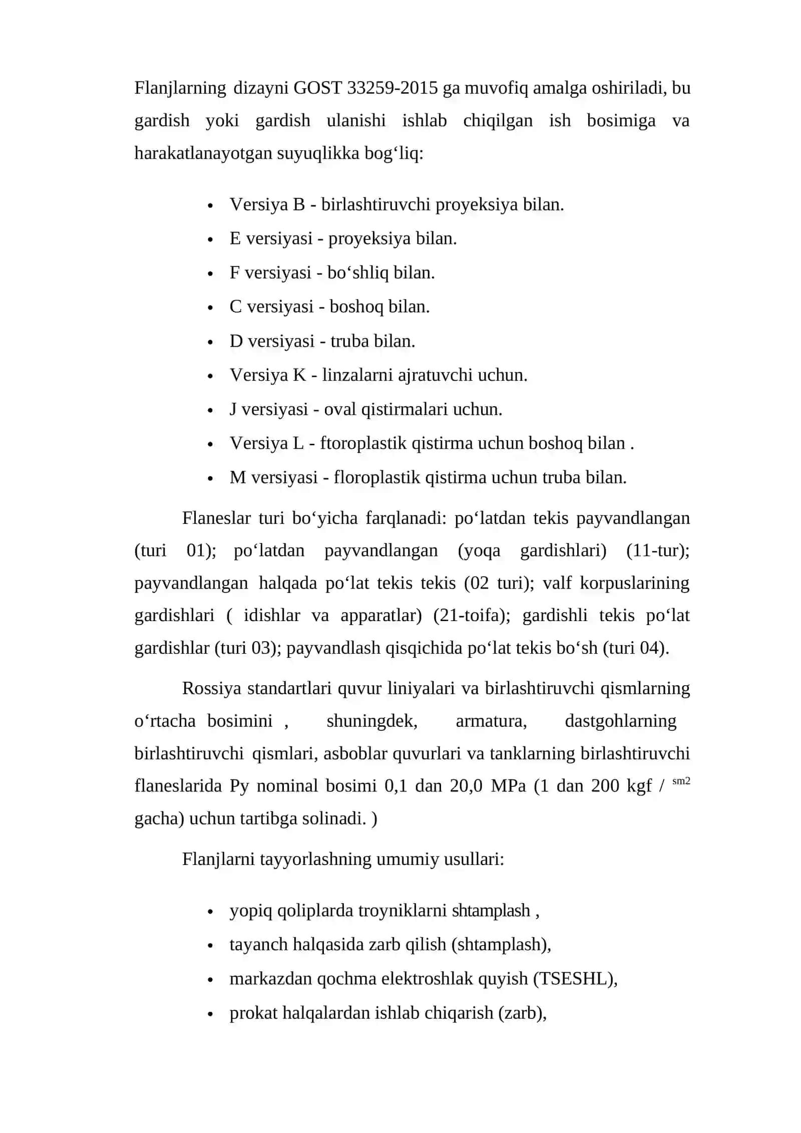 Flanesli Tana Detaliga Ishlov Berish Va Flanesli Tana Haqida Ma’lumot 2