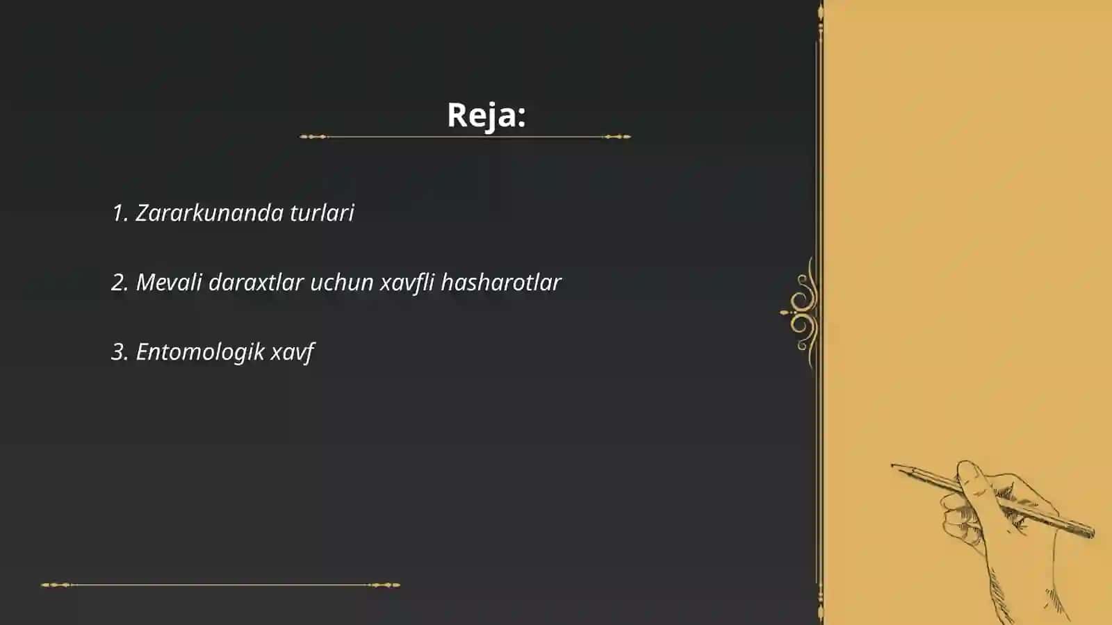 Mevali daraxtlarga zarar yetkazuvchi hasharotlar 2