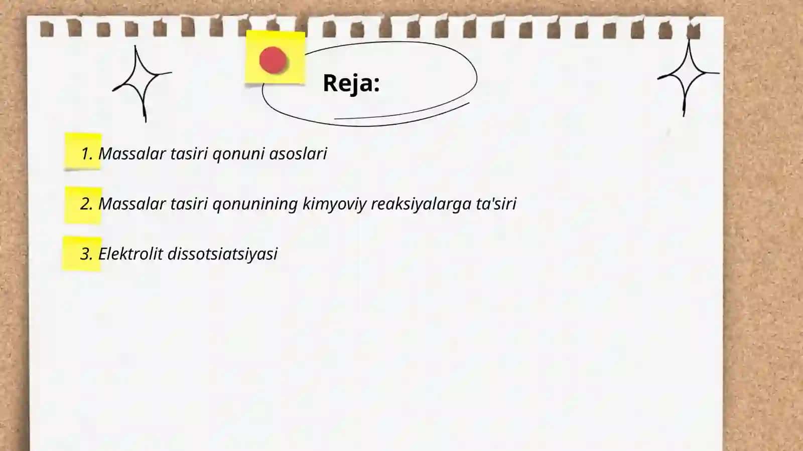 Massalar Tasiri Qonuni 2