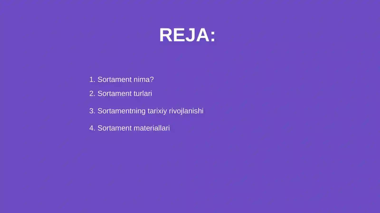 Sortament 2