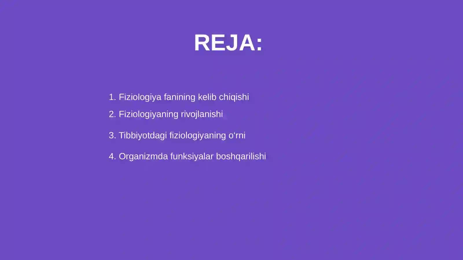 Fiziologiya fanining rivojlanishi 2
