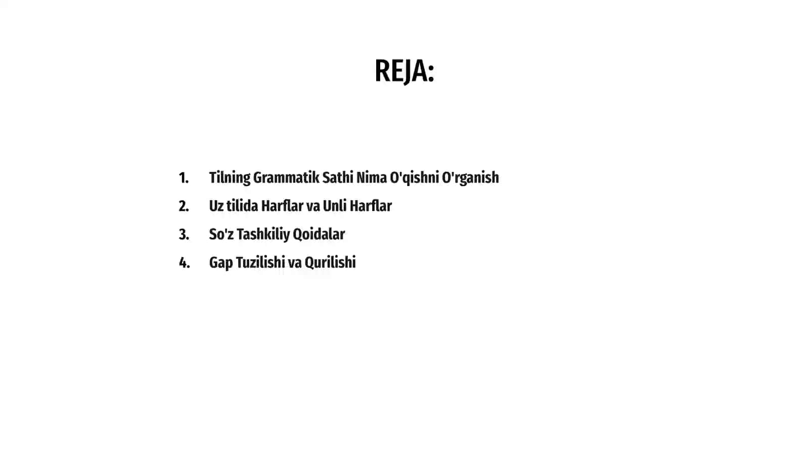Tilning grammatik sathi 2