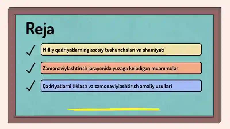 Milliy qadriyatlar 2