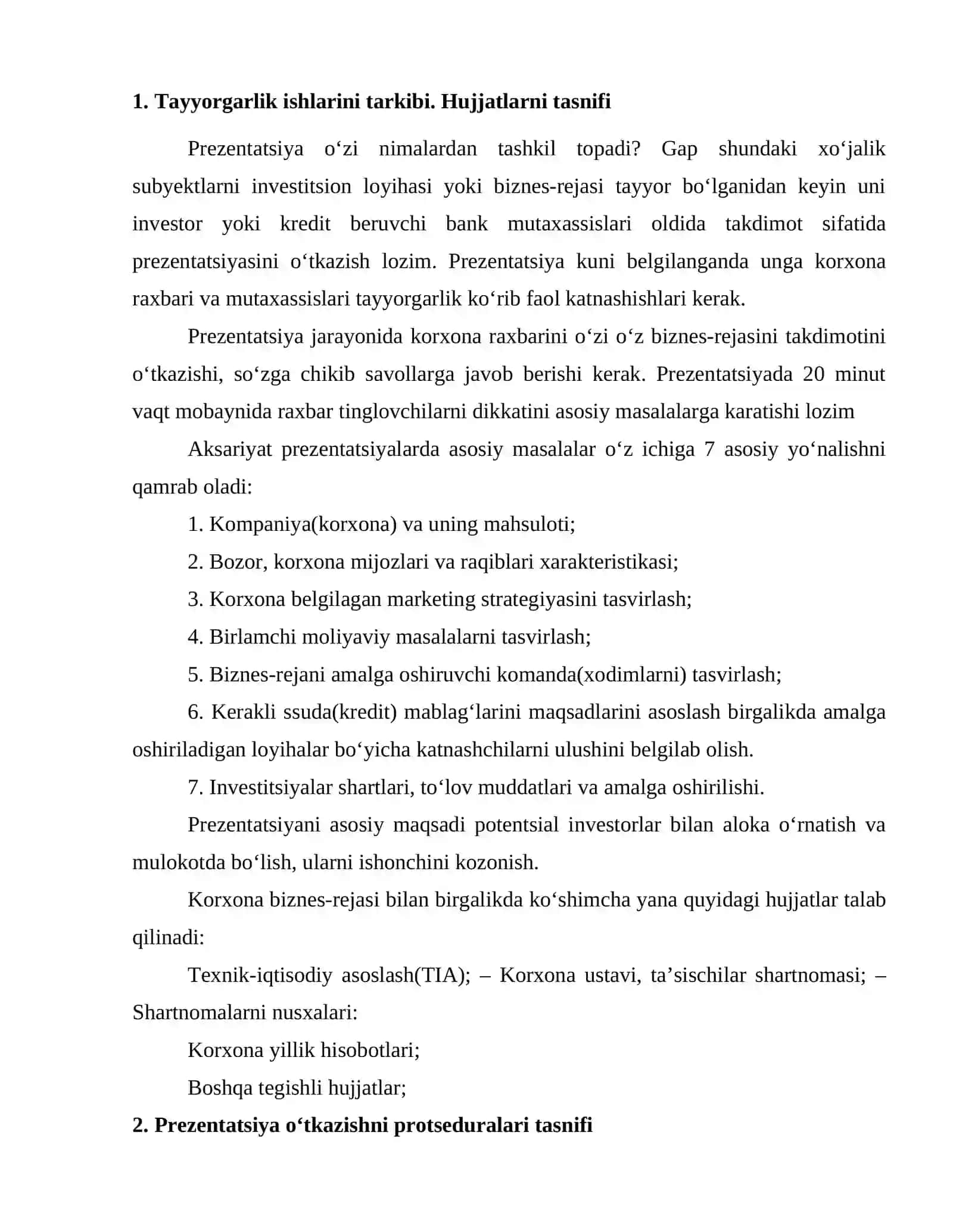 Prezentatsiya tayyorgarlik usullari 2