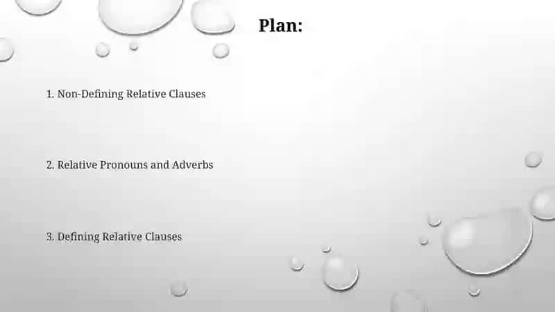 Relative Clauses 2