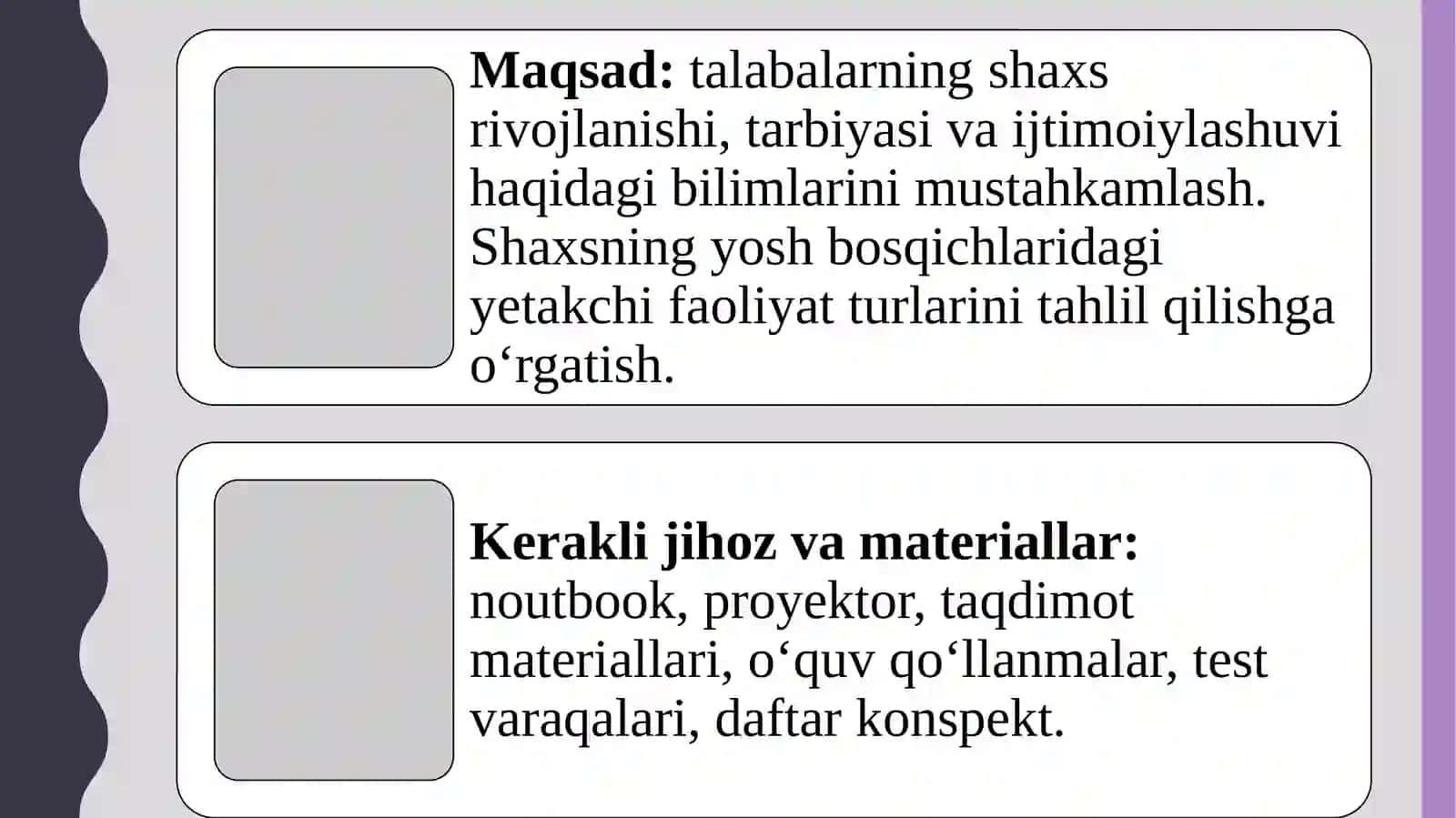 Yosh avlodni tarbiyasini shakllantirishda  shaxs va uning rivojlanishi 2