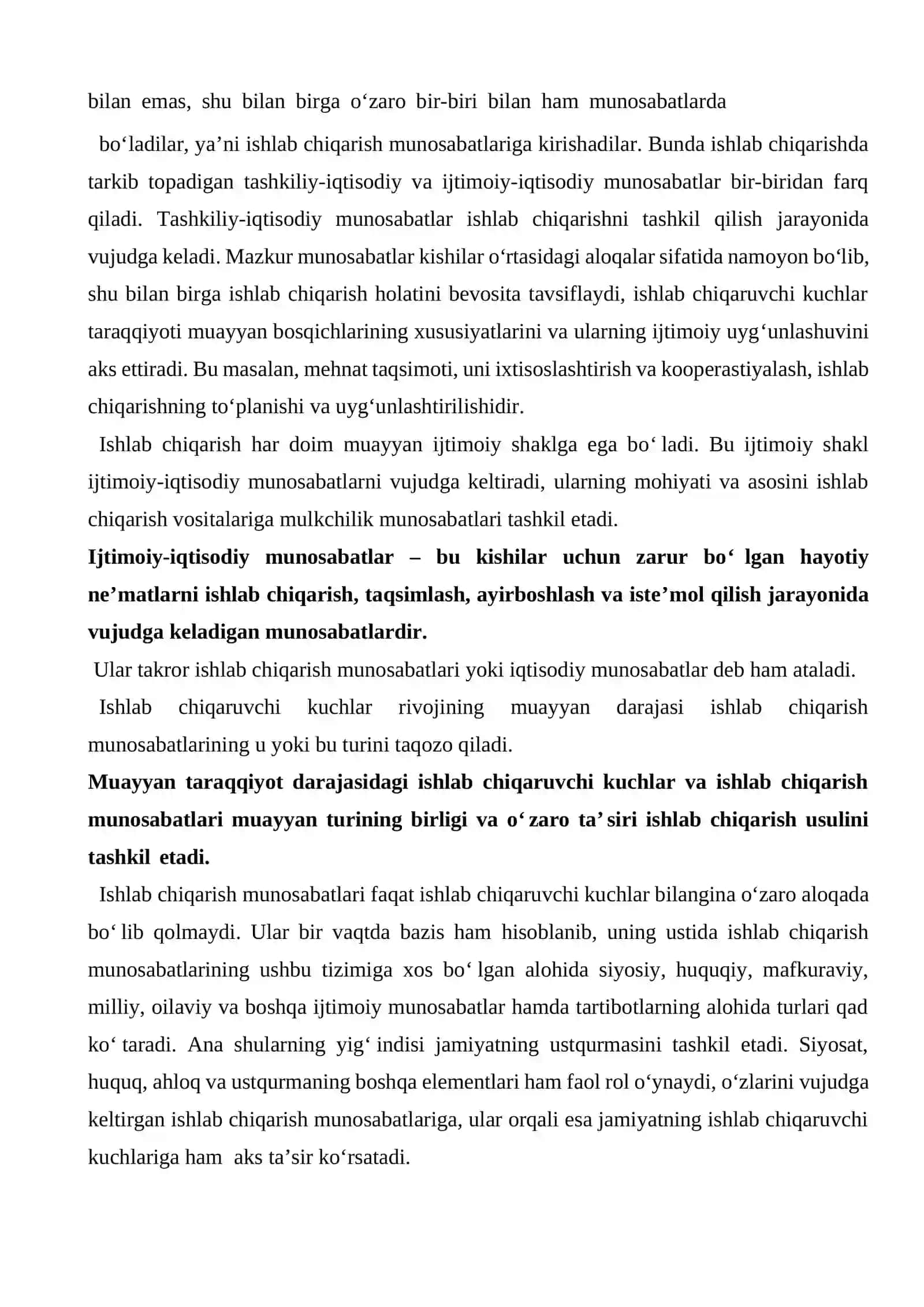 IQTISODIY TIZIMLAR VA DOIRAVIY AYLANISHLAR 2