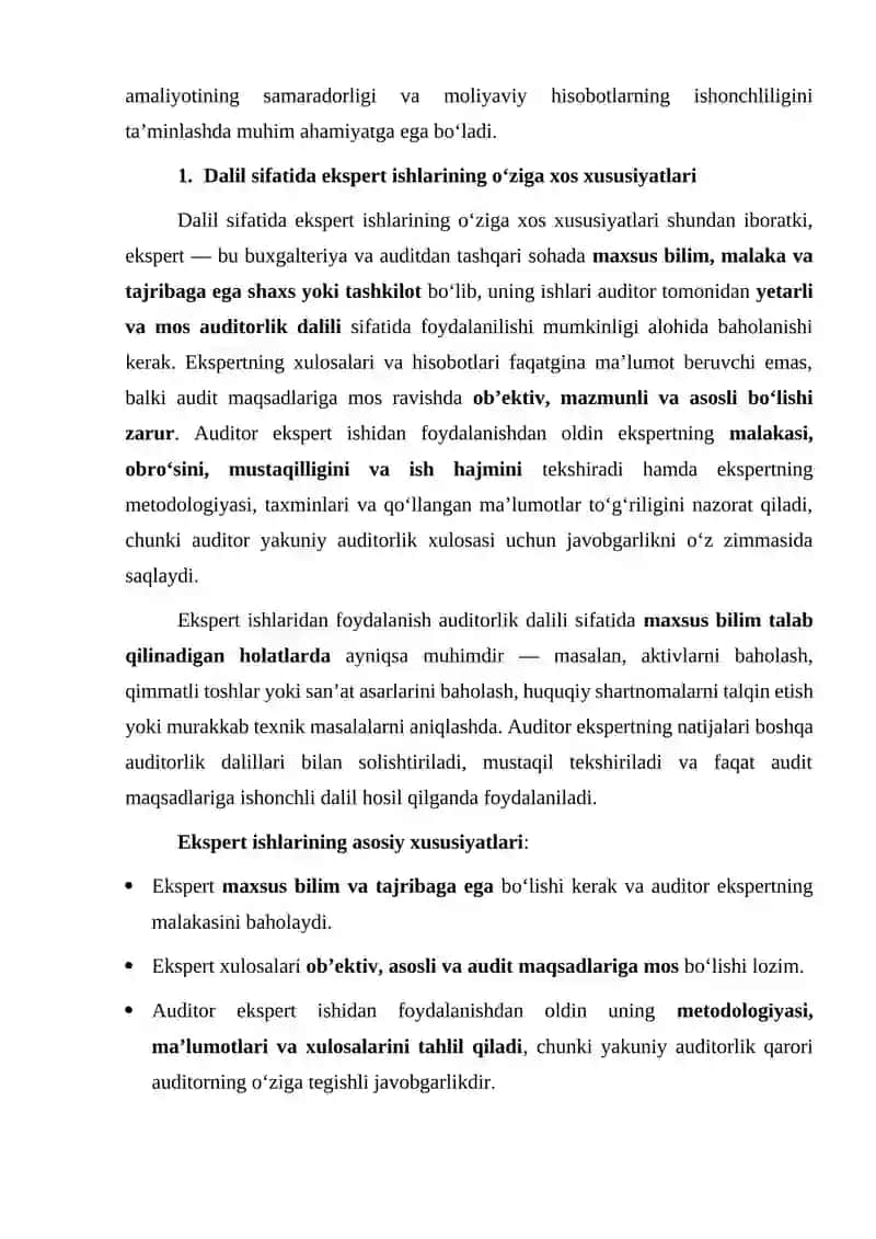 Auditorlik dalillar 2