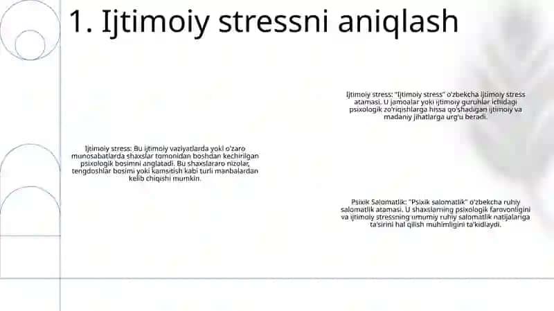 Ijtimoiy Stress Va Psixik Salomatlik 2