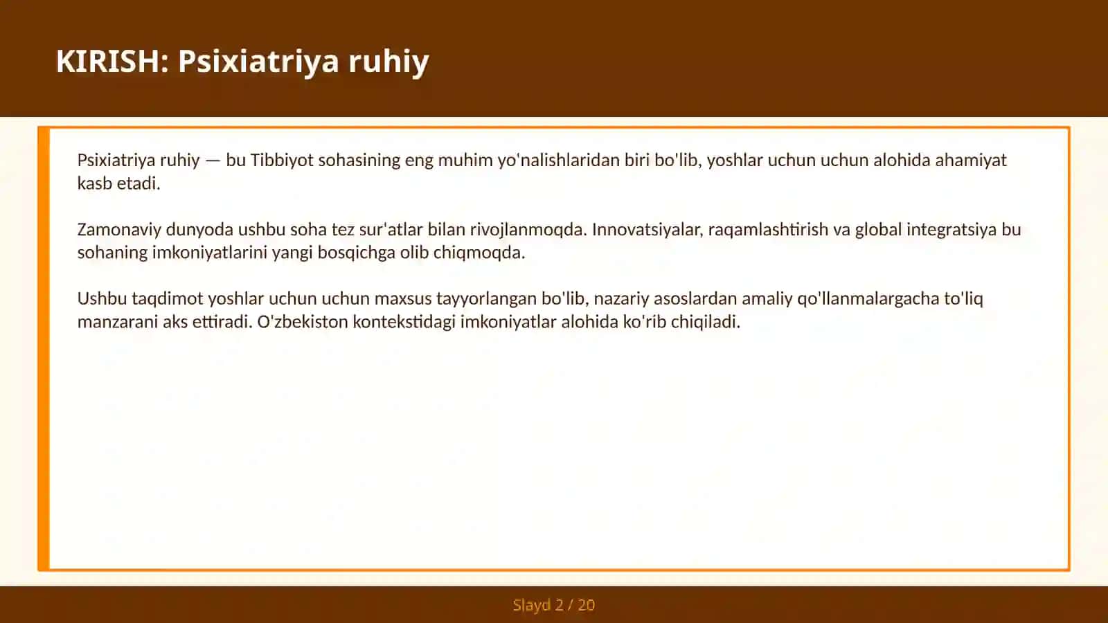 Psixiatriya ruhiy 2