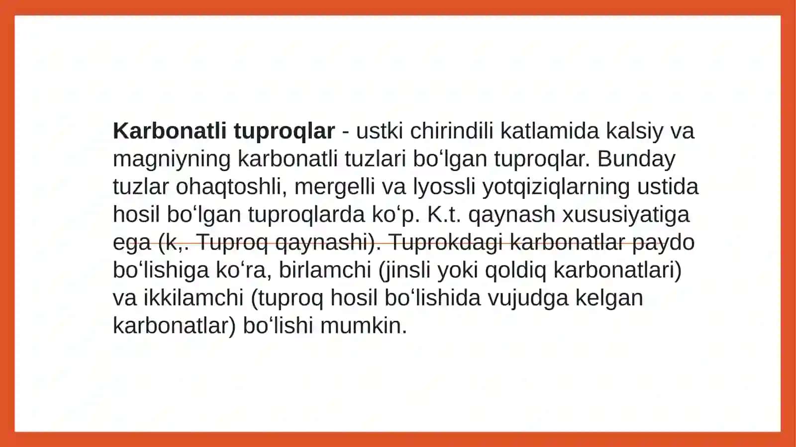 Karbonatli tuproqlar 2