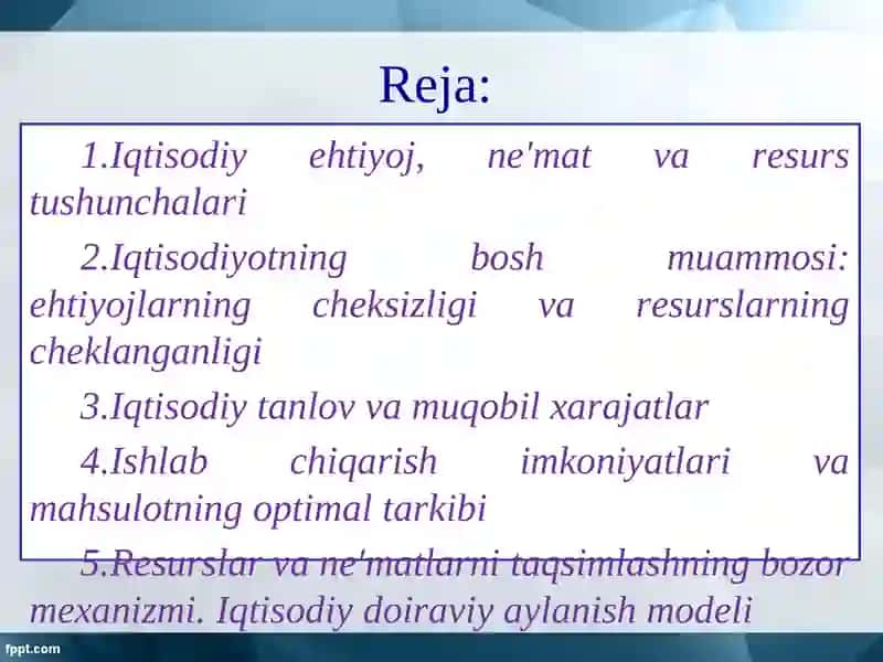 Iqtisodiy Bazis Tushunchalar 2