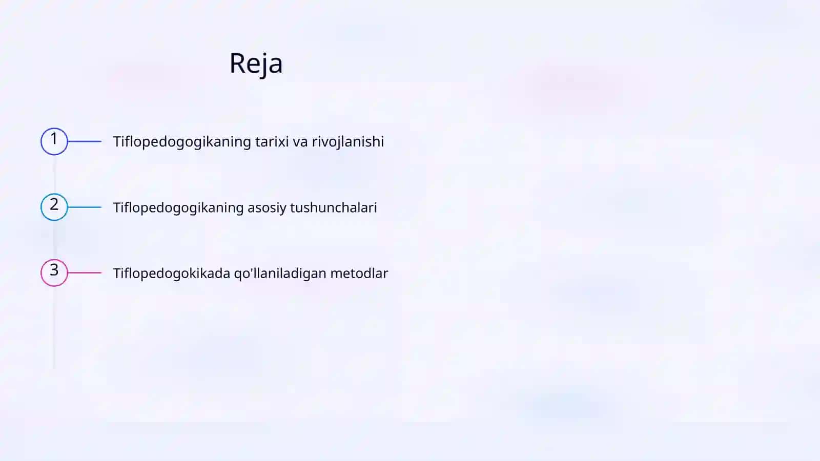 Tiflopedogogika fanining predmeti va metodlari 2