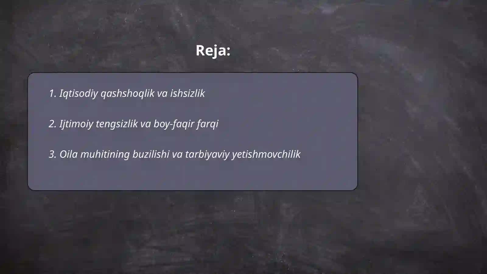 Jinoyatchilikning sabablari va sodir etilishiga imkon beradigan shart-sharoitlar 2
