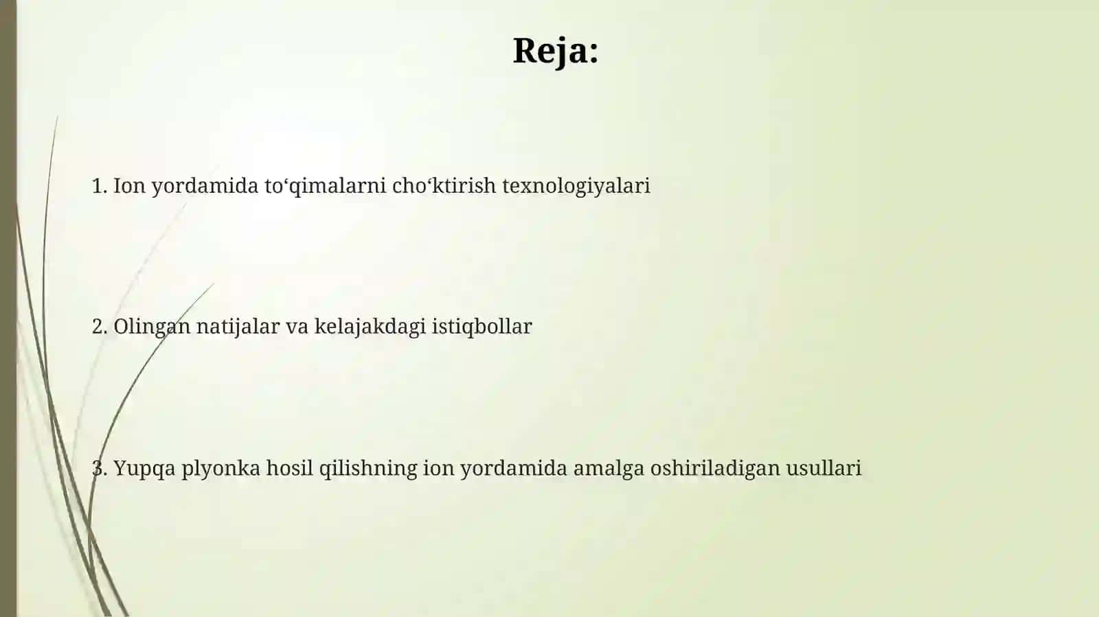 Ionlichangitishmetodibilanyupqaplenkalarolishtexnologiyasinio’rganish 2