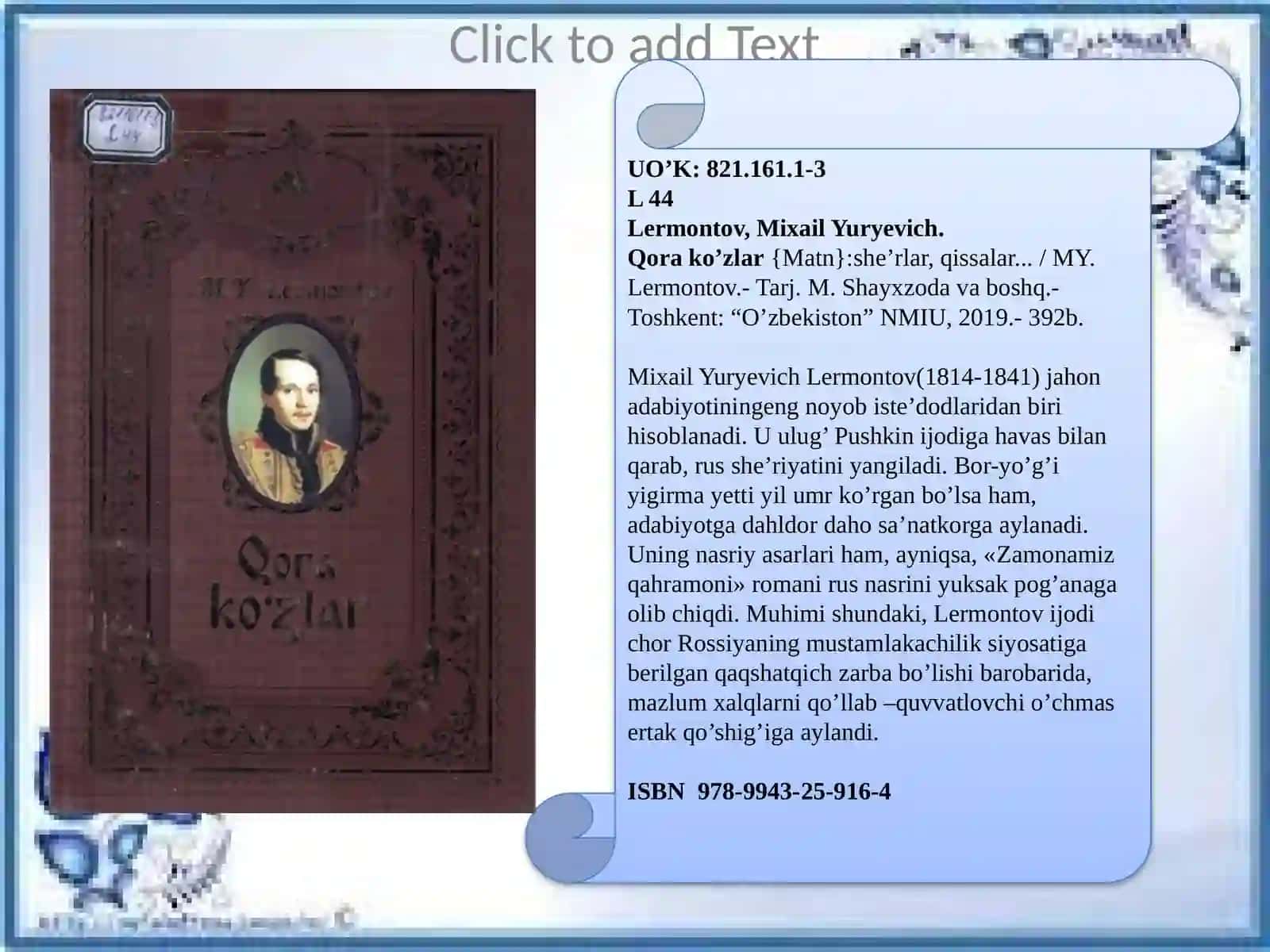 Rus adabiyot durdonalari 2