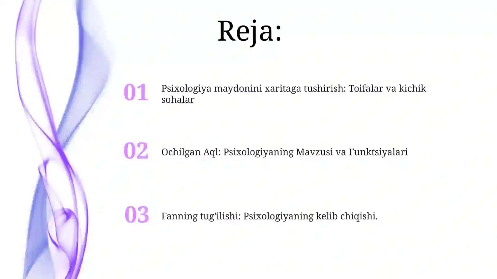 Ochilgan Aql: Psixologiyaning Mavzusi va Funktsiyalari 2