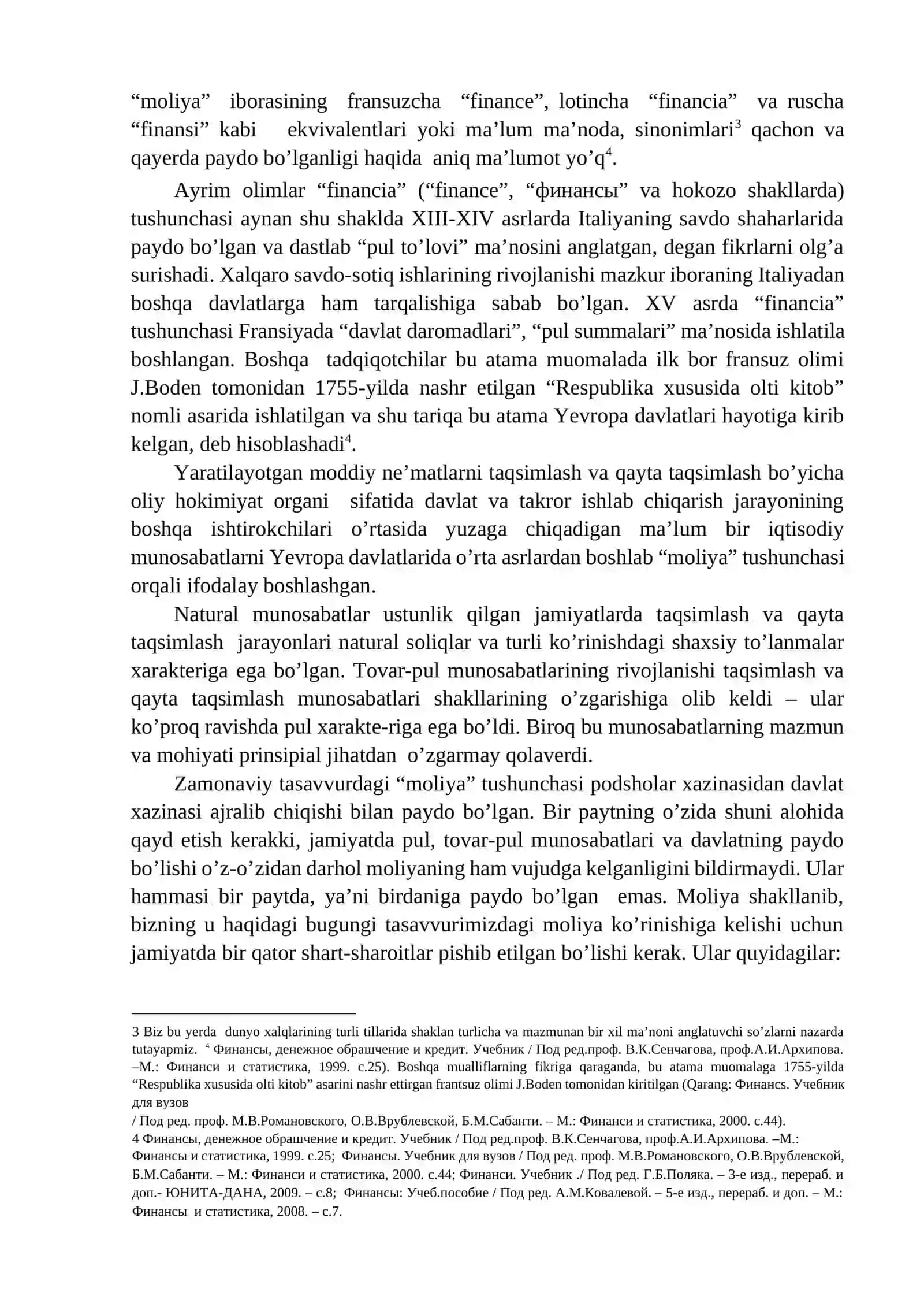 Moliyaning Mohiyati va Funksiyalari Reja 2