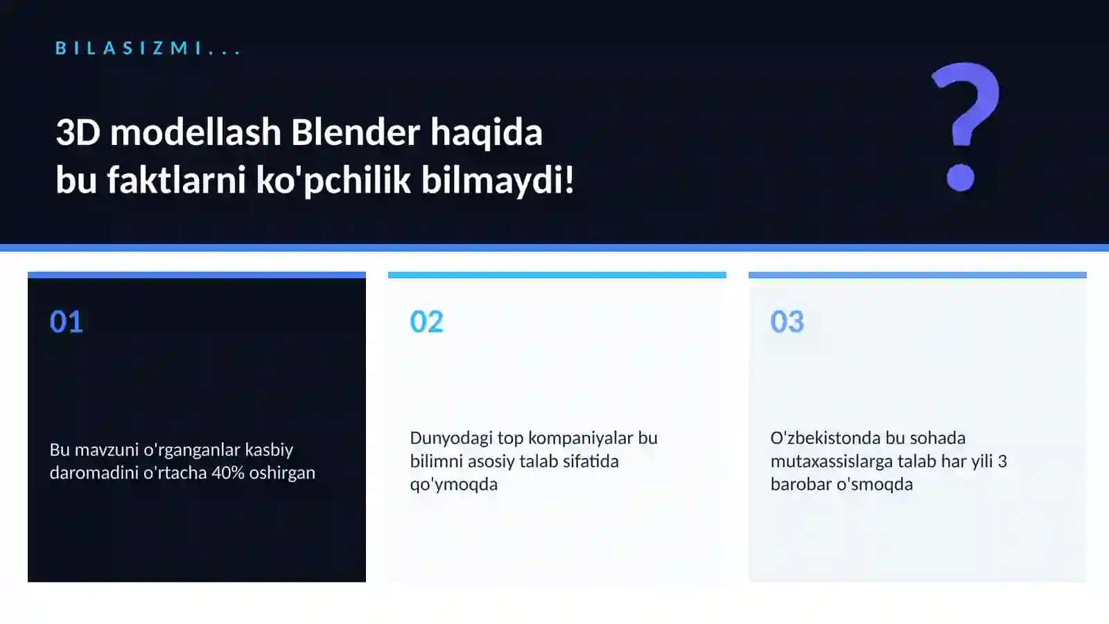 3D modellash Blender 2
