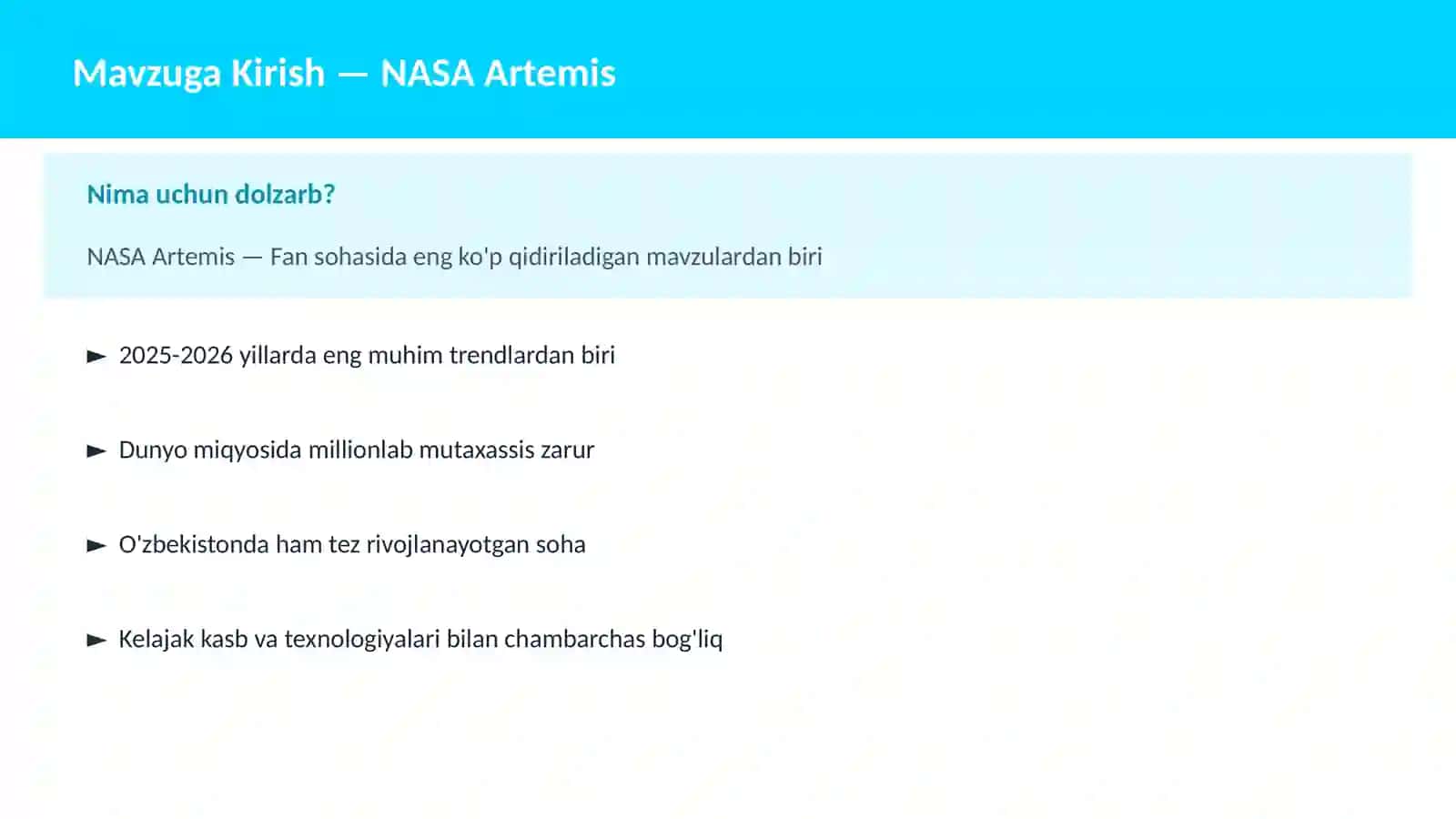 NASA Artemis 2