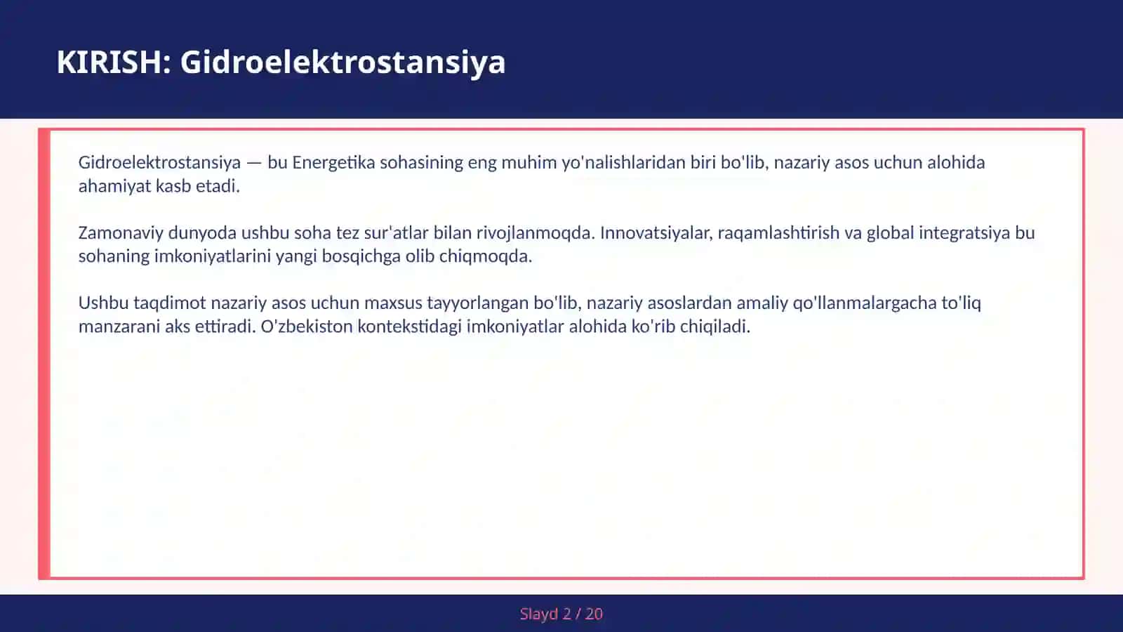 Gidroelektrostansiya 2