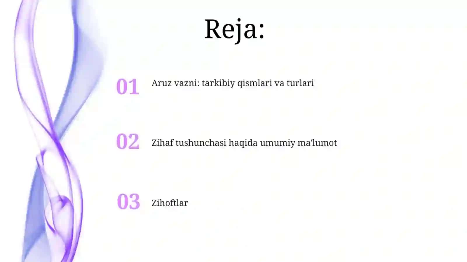 Ruknlar va ularning turlari 2