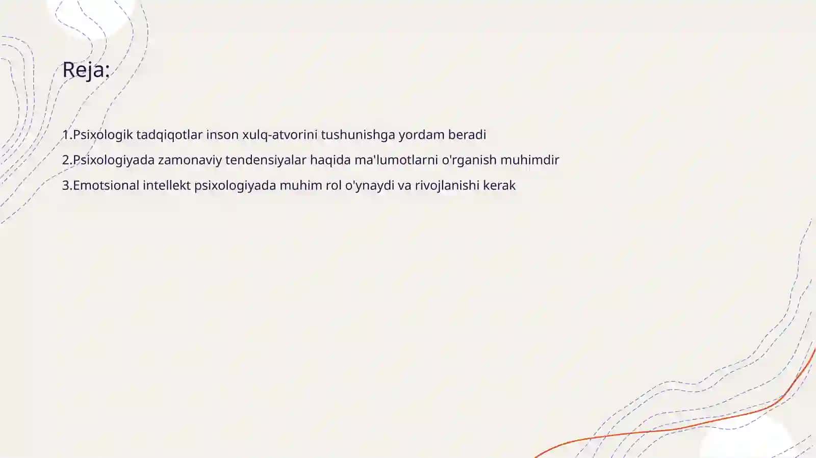Psixologiyaning zamonaviy tendensiyalari 2