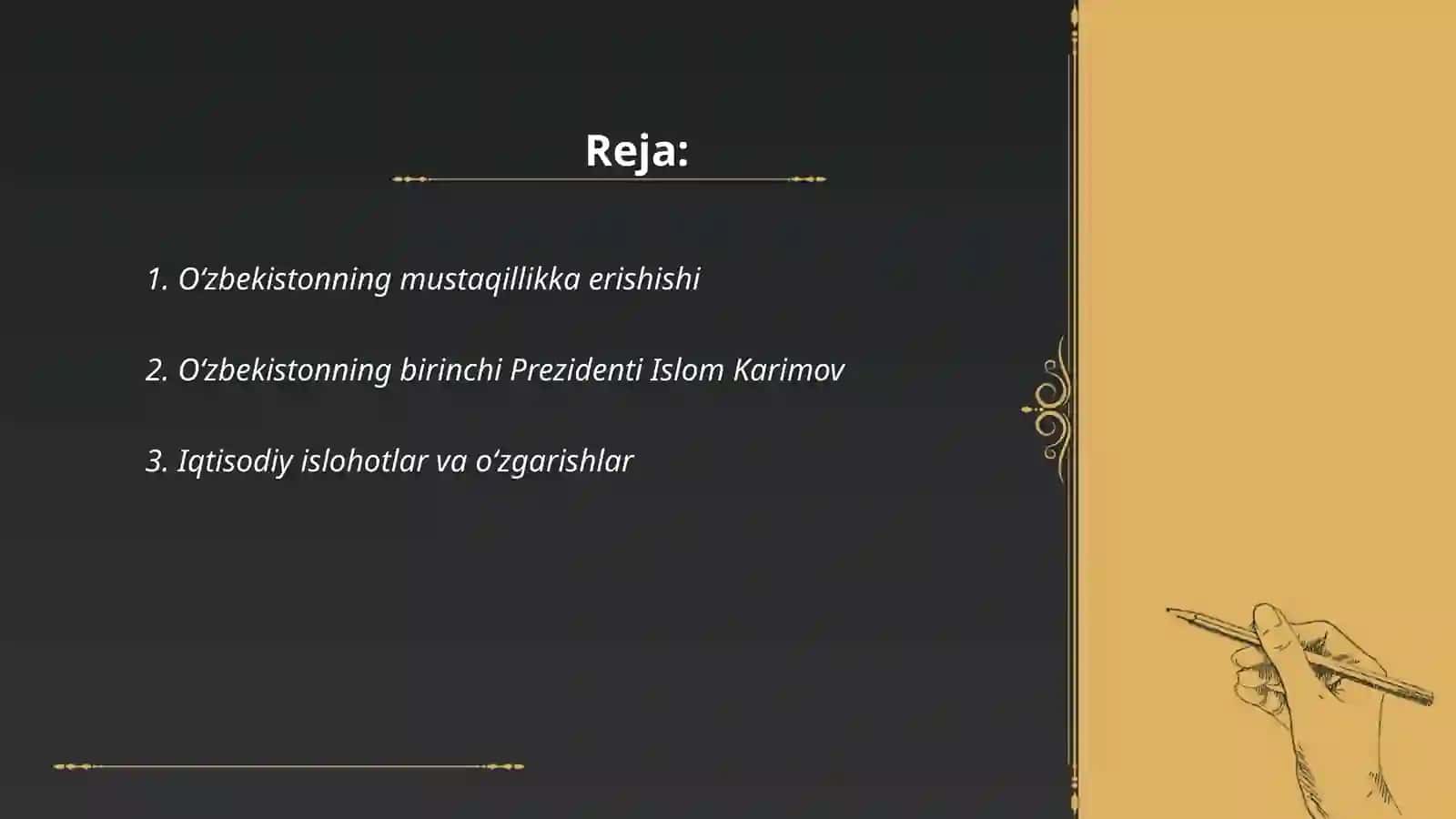 Oʻzbekistonning eng yangi tarixi 2
