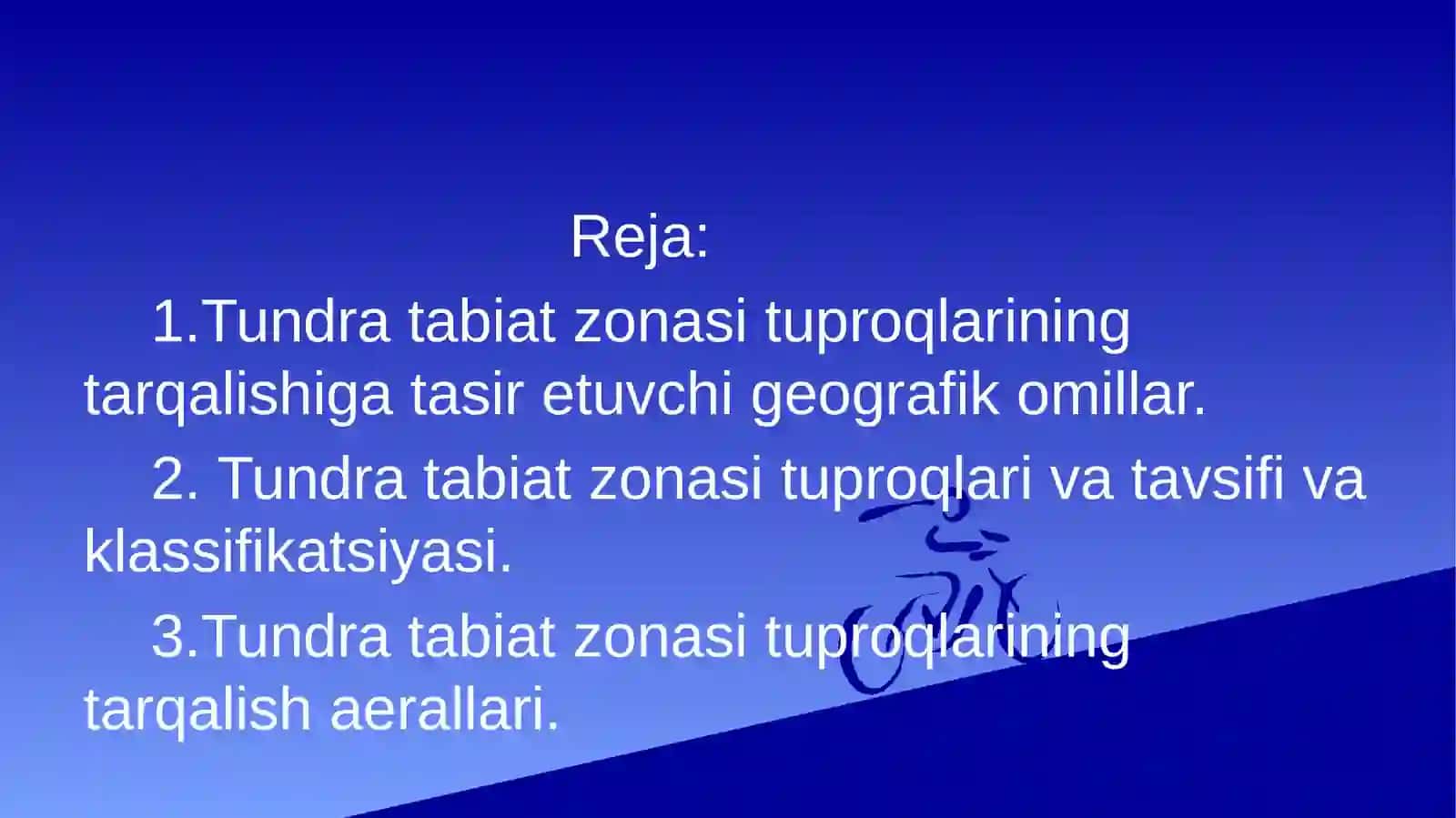 Tundra tabiat zonasi tuproqlari 2