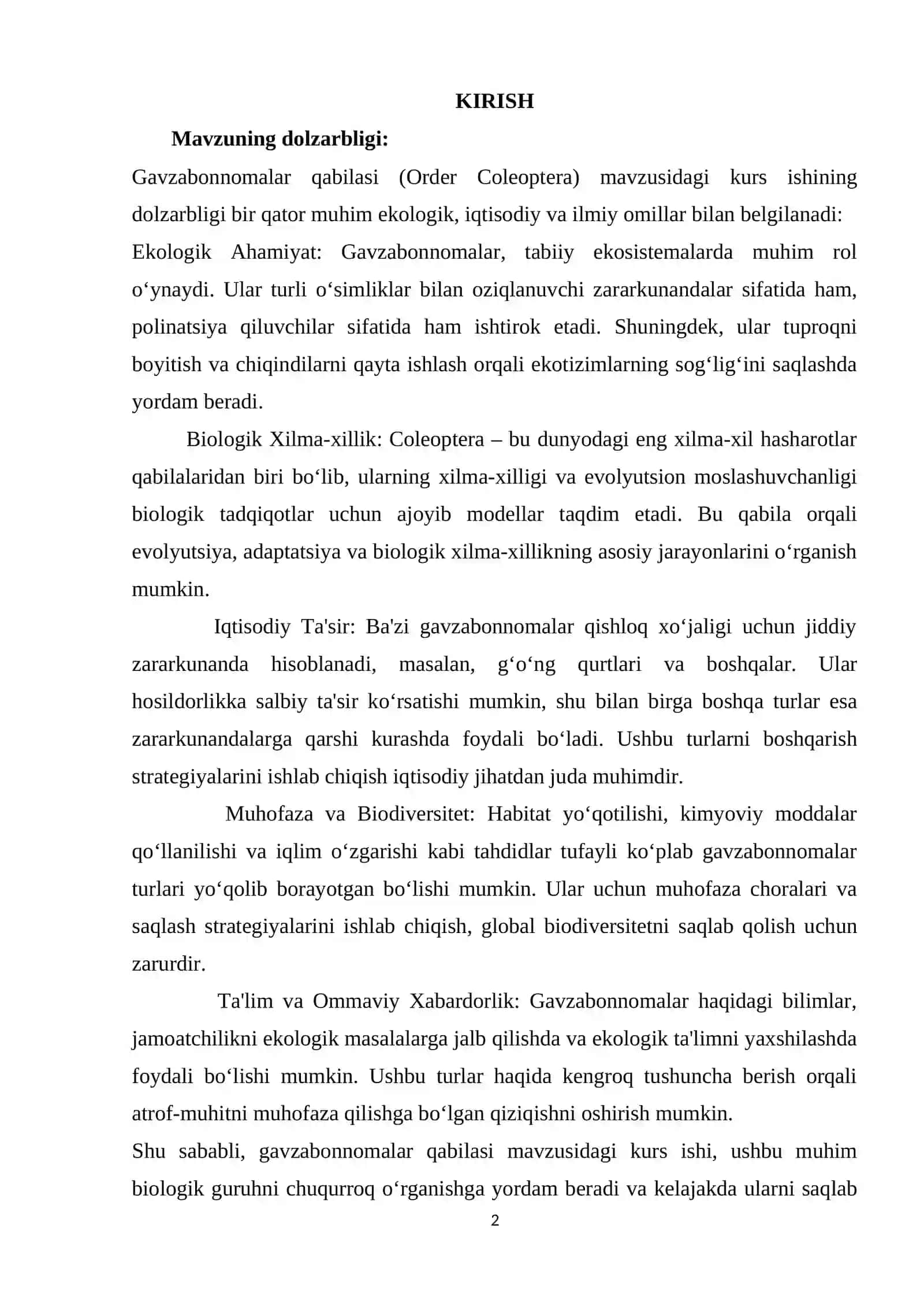 Gavzabonnomalar qabilasi 2
