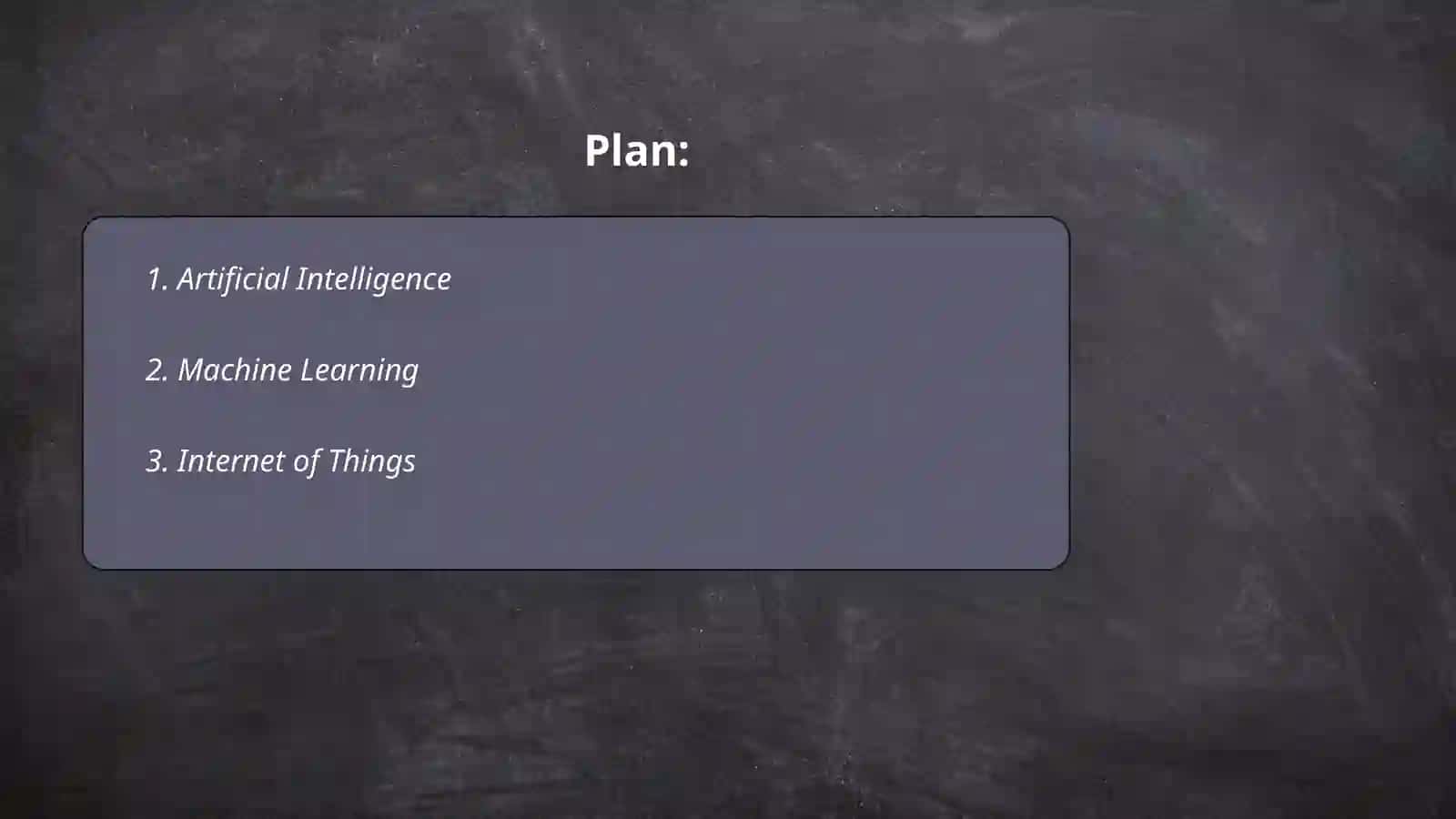Artificial Intelligence 2