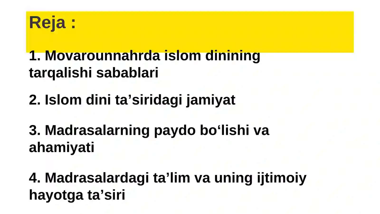Movarounnahrda islom dinining tarqalishi va madrasa ta'limi shakllanishining ijtimoiy madaniy hayotga ta'siri 2