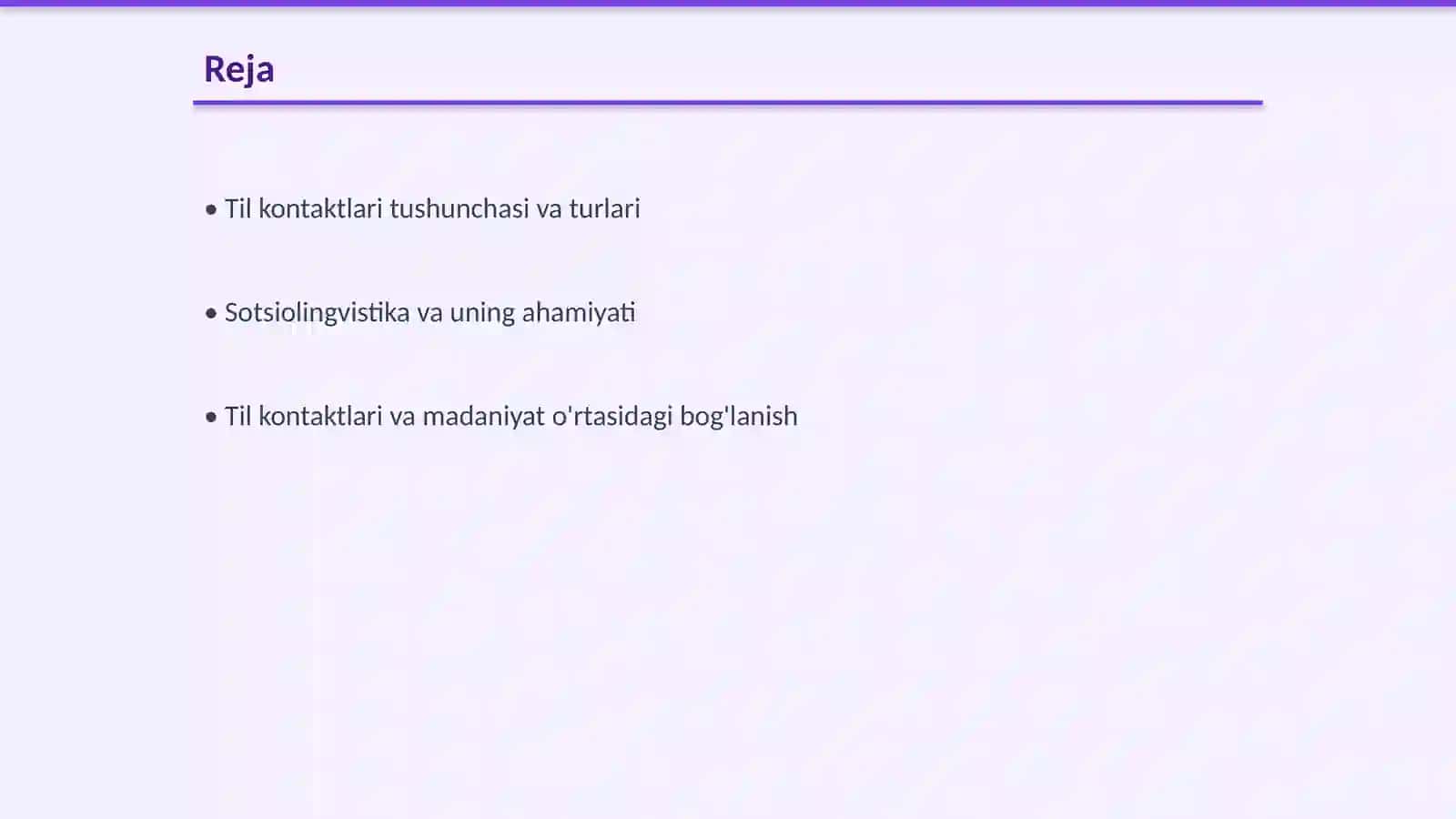 Til kontaktlari sotsiolingvistikaning bosh masalasi sifatida 2