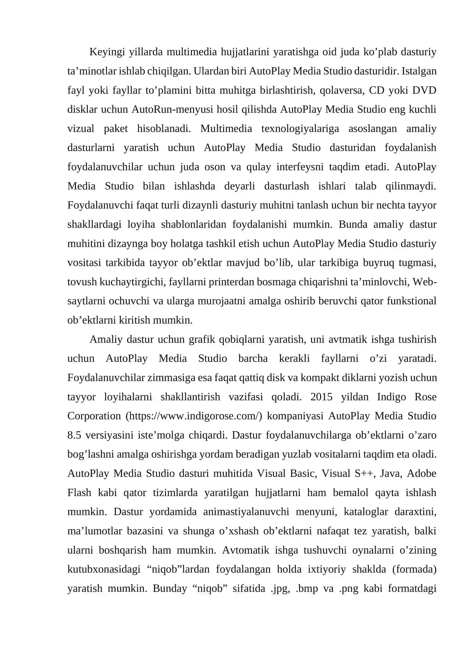 AUTOPLAY DASTURIDA ELEKTRON DARSLIK YARATISH 2