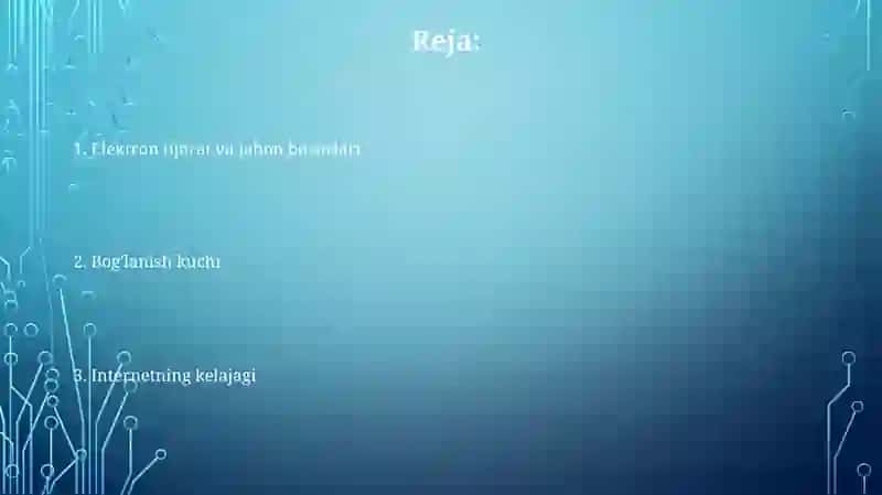 Internet texnologiyasi va uning imkoniyatlari 2