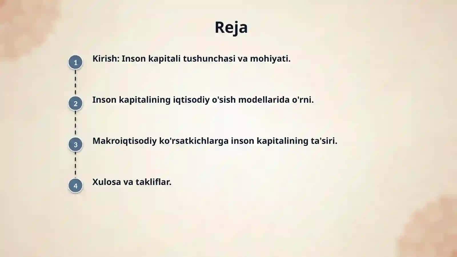 Inson kapitalining iqtisodiy rivojlanishdagi roli 2