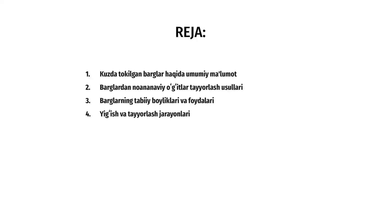 Kuzda tokilgan barglardan tayyorlanadigan noananaviy ogʻitlar 2