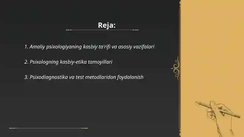 Amaliy psixologiya kasbiy faoliyat sifatida 2