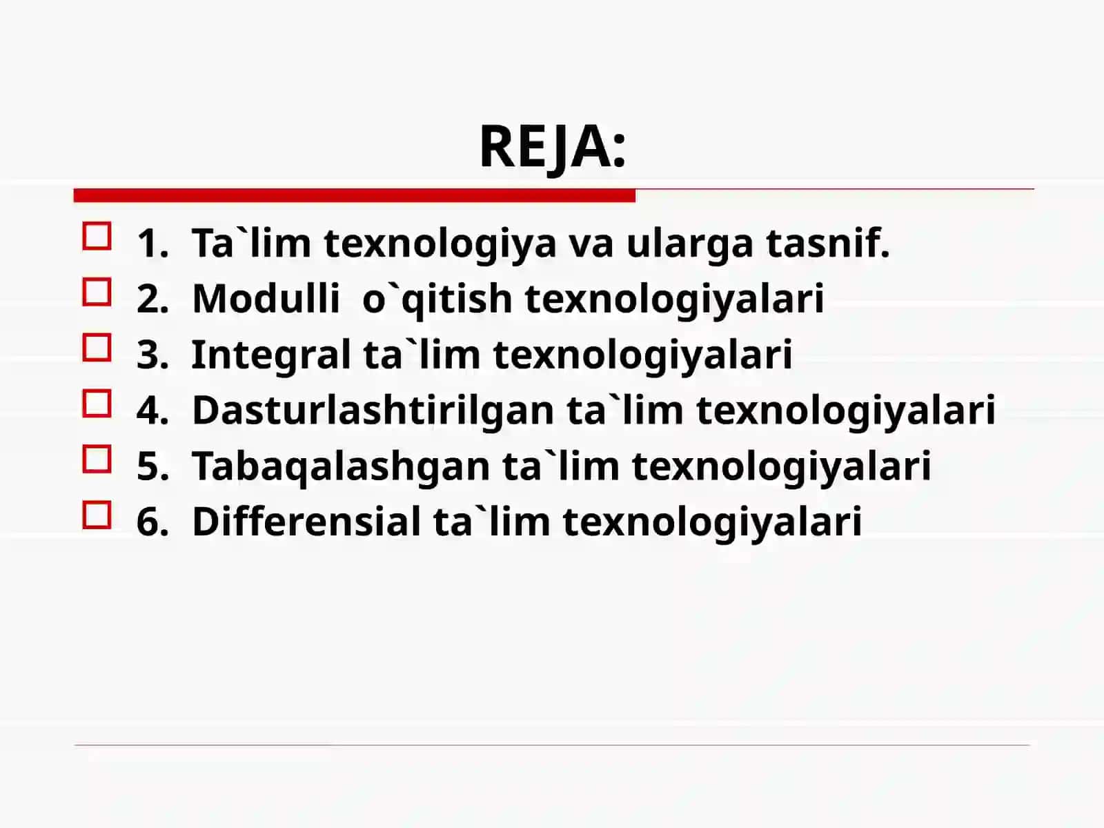 MUAMMOLI TA’LIM TEXNOLOGIYALARI 2