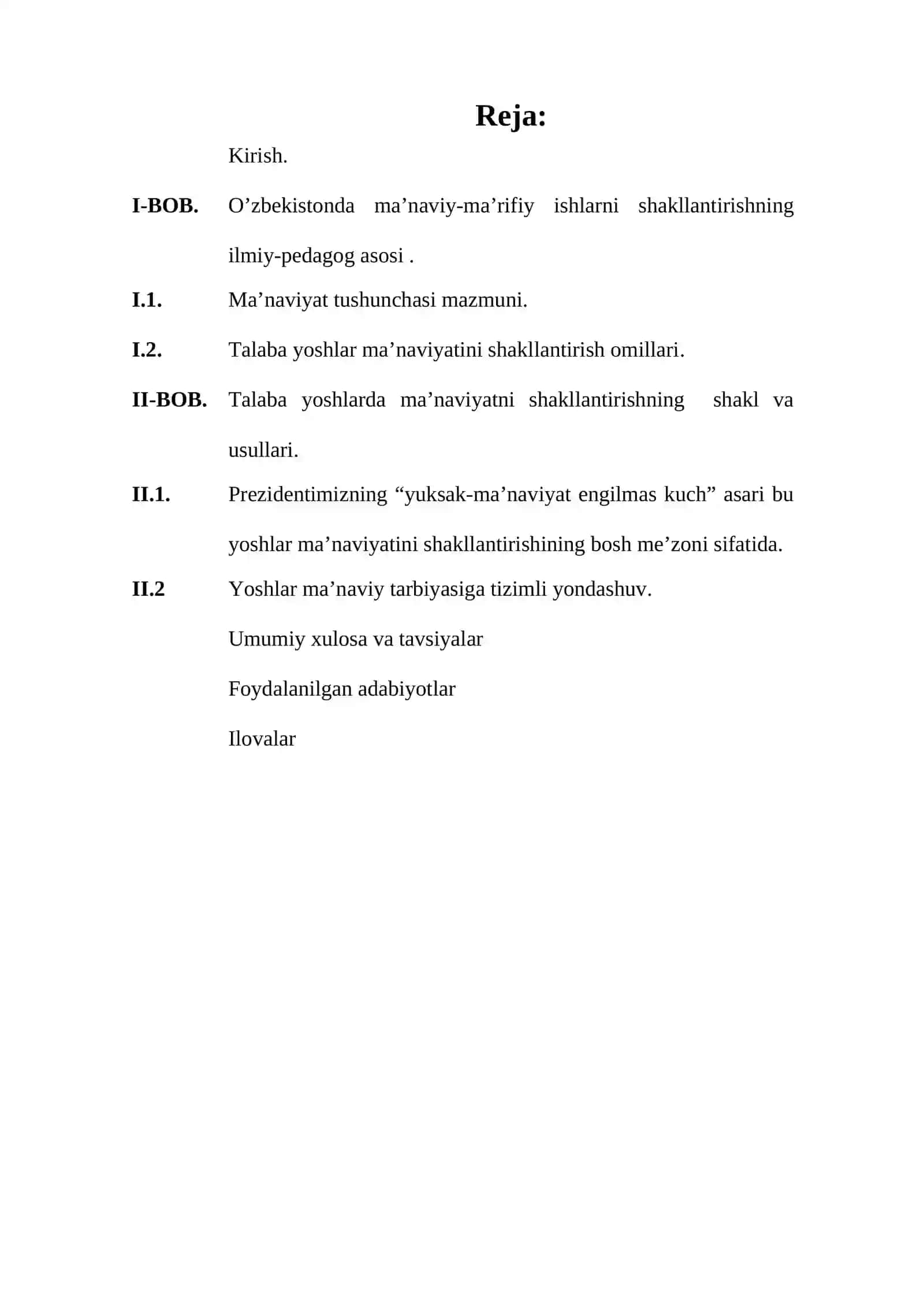 Talabalarda Ma'naviyatni Shakllantirish Omillari 2