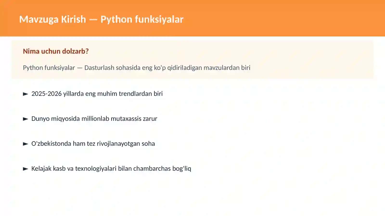 Python funksiyalar 2