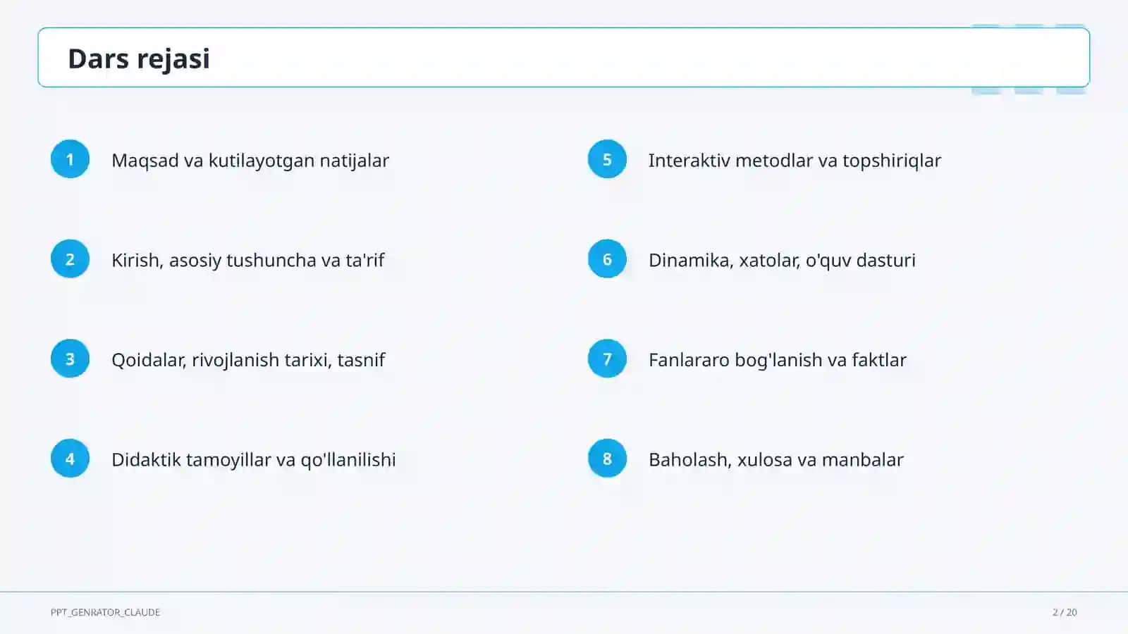 O'rta arifmetik qiymat (5-sinf) 2