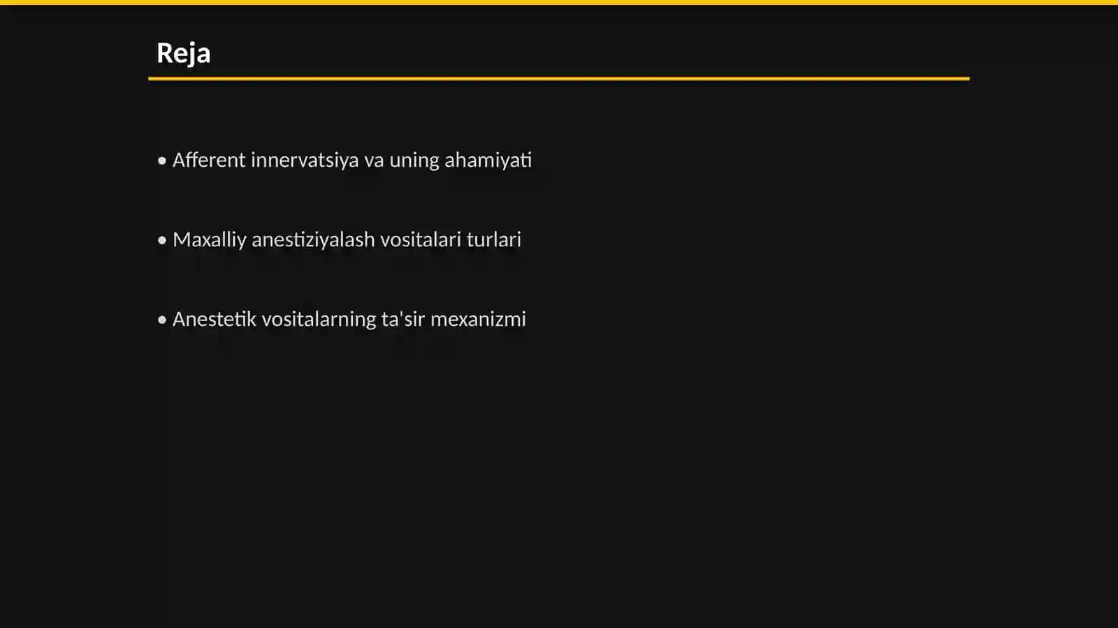Maxalliy anestiziyalash vositalari turlari 2